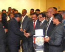 Abu Dhabi: A grand welcome accorded to new Ambassador Mr. T.P. Seetharam at I.S.C.